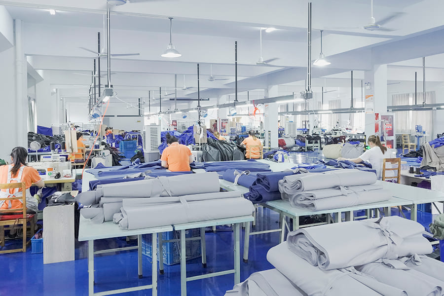 Usine au Cambodge