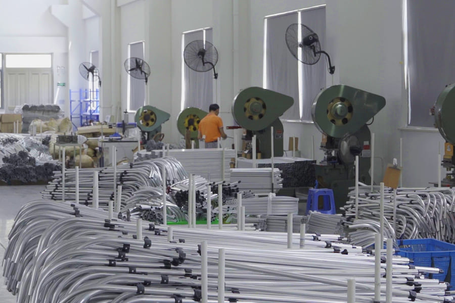 Usine au Cambodge