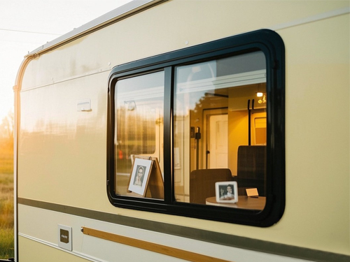 Fenêtres en acrylique pour camping-car