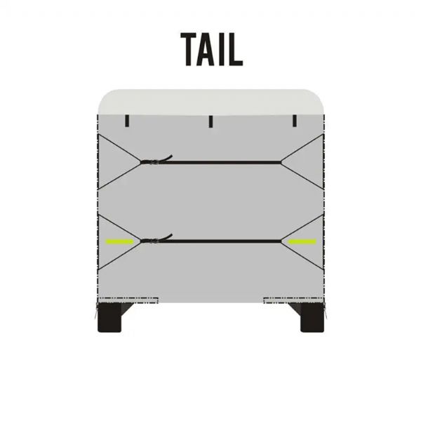 Housse de camping-car à sellette - 90B04A