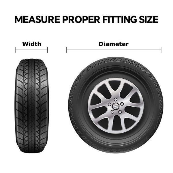 Protection imperméable pour housse de roue - 90B11A