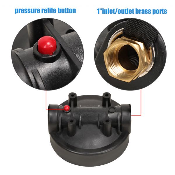 Filtre purificateur d'eau RV 10 pouces - 80R01F