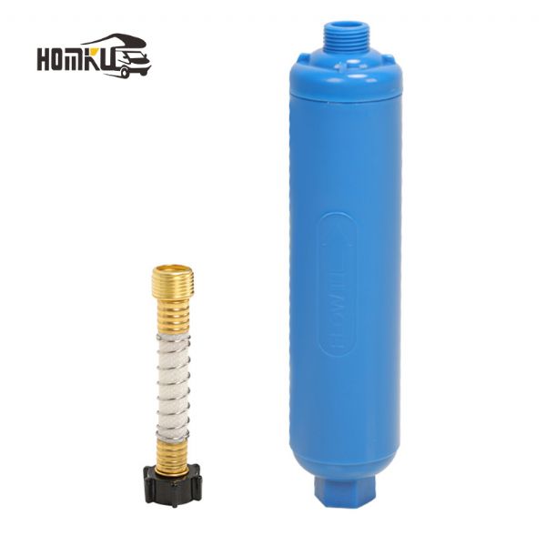 Filtre à eau en ligne 3 en 1 pour camping-car extérieur - 80R01H