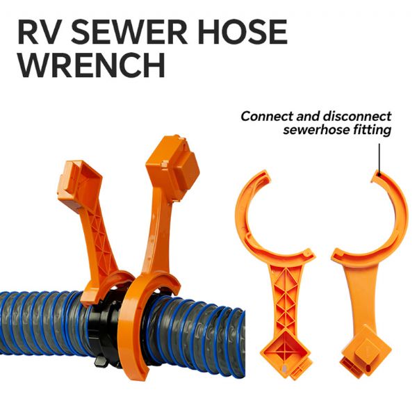 Tuyau d'égout en TPE pour camping-car - 70A31C