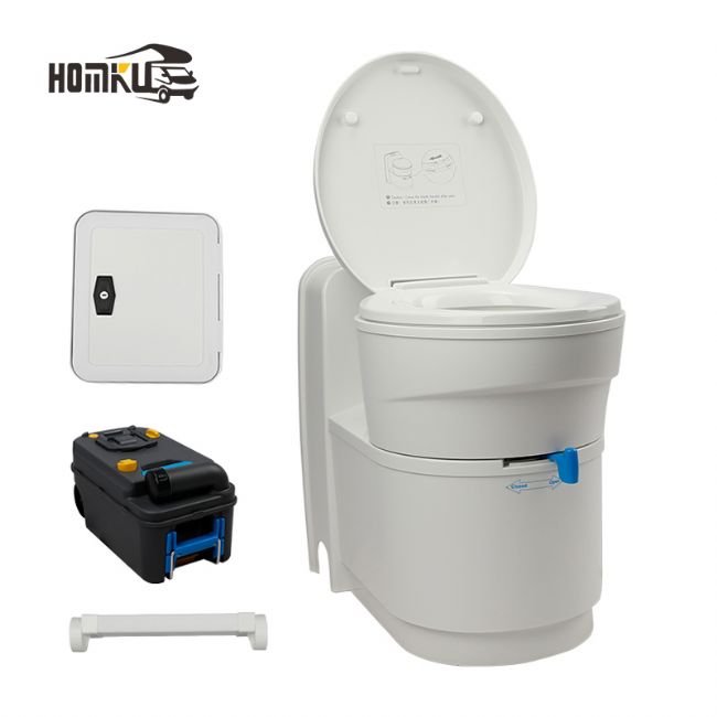 Toilettes à chasse d'eau pour...