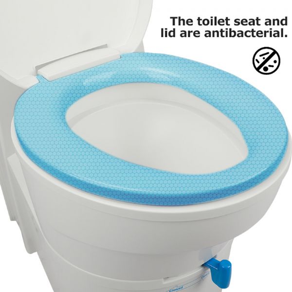 Toilettes à chasse d'eau pour camping-car - 71C44A