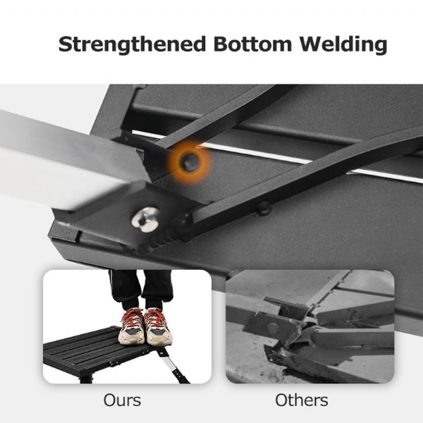 Marchepied réglable pour camping-car - 70C04A