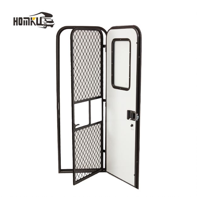 Porte à point d'ancrage unique pour...