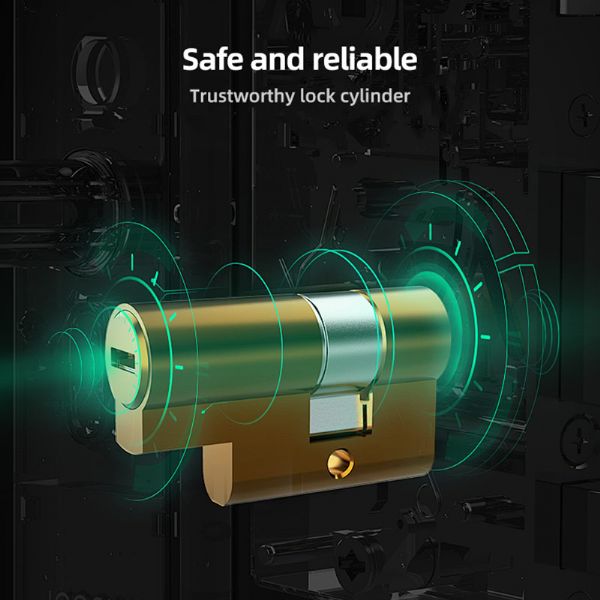 Porte à point d'ancrage unique pour camping-car américain - 71C72B