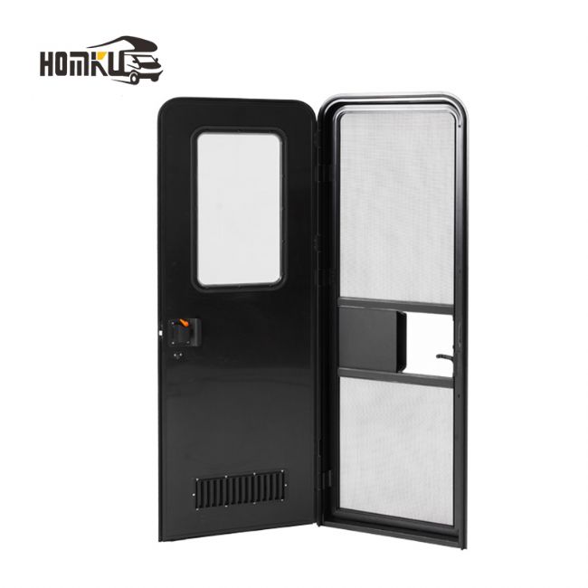 Porte à point d'ancrage unique en...