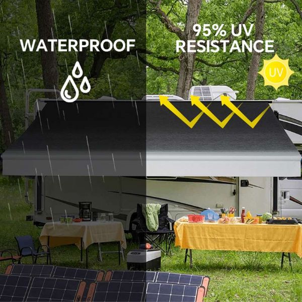 Auvents électriques pour camping-car - 90D07L