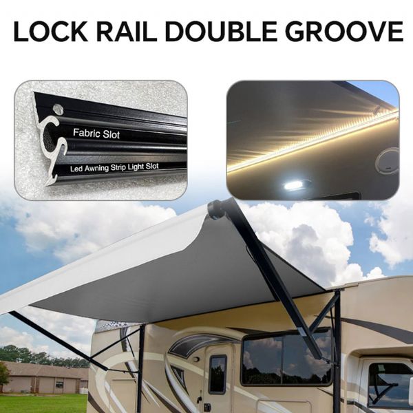 Auvents électriques pour camping-car - 90D07L