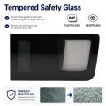 Fenêtre Coulissante pour Porte de Van Aménagé Sprinter en Gros avec Verre Trempé, Moustiquaire et Joint EPDM - 71C62A