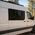 Fenêtre Coulissante pour Porte de Van Aménagé Sprinter en Gros avec Verre Trempé, Moustiquaire et Joint EPDM - 71C62A