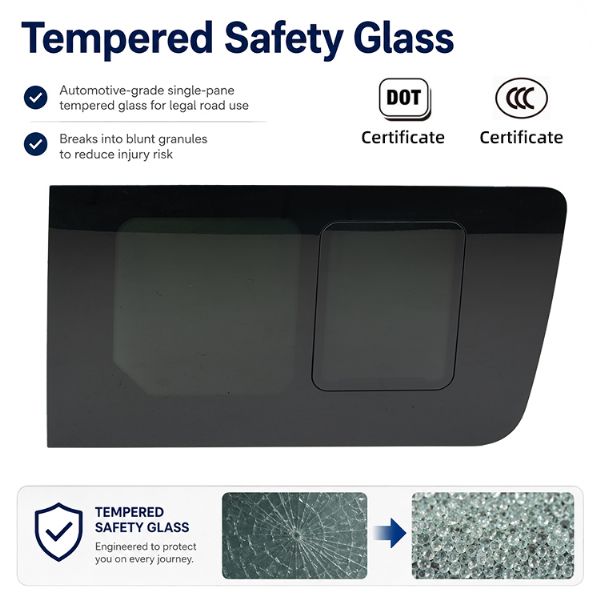 Fenêtre Coulissante Affleurante Gauche pour Sprinter 1403x776 mm NCV3 VS30 - 71C62B