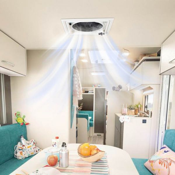 Ventilateur de toit de camping-car télécommandé - 70A14A