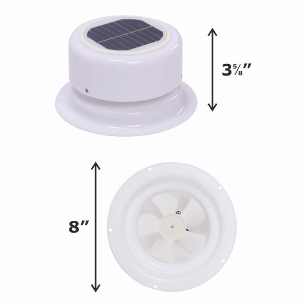 Évent de plomberie solaire pour camping-car - 70C13L